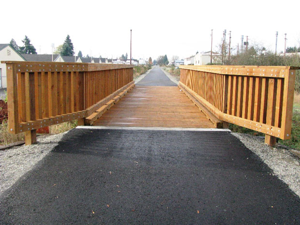 B Yelm Trail Bridge