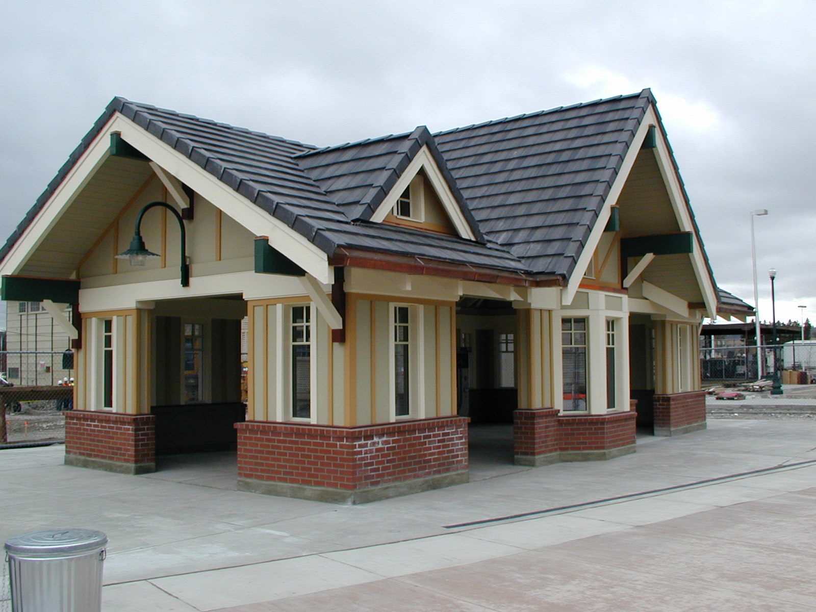 Sound Transit Commuter Rail Puyallup Station Building